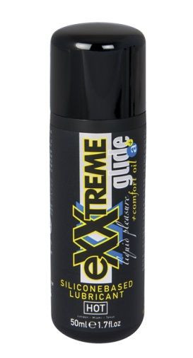 Смазка  на силиконовой основе для анального секса Exxtreme Glide - 50 мл. 