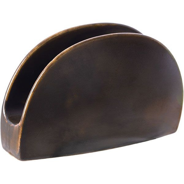 Салфетница «Мак» цвета меди 