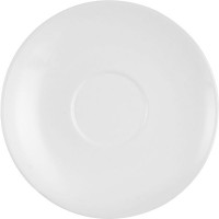 Белое блюдце «Ресторан» (диаметр 11 см)