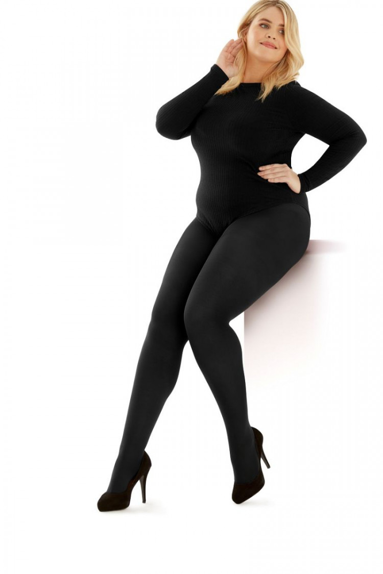 Плотные колготки Pretty Polly Curves Plush Opaque Tights 