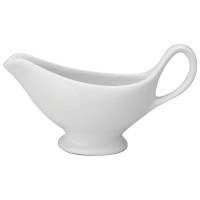 Соусник «Кунстверк»;фарфор;90мл;,H=85,L=150/110мм;белый