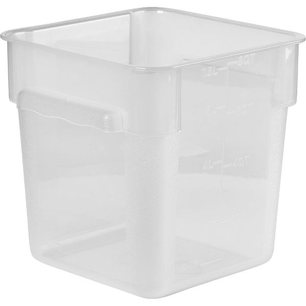 Контейнер для продуктов «Проотель»;полипроп.;8л;,H=23,L=22,5,B=22,5см;прозр. 