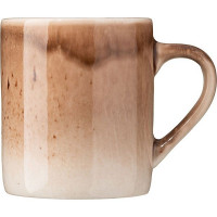 Кружка «Маррон Реативо»;фарфор;350мл;,H=10,L=11,5см;коричнев.,бежев.