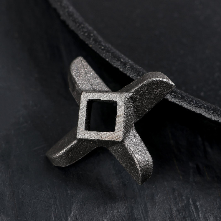 Нож для мясорубки А-5 Доляна, центральное отверстие 1×1 см 