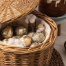 Корзина для яиц из ротанга (26х26х17 см) Корзина для яиц из ротанга (26х26х17 см)