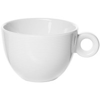 Чашка чайная «Это»;фарфор;190мл;D=92,H=65,L=115мм;белый