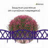 Сиреневое декоративное ограждение MODERN (55х35 см) - 4 секции