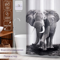 Штора для ванны «Слон» (180х180 см)