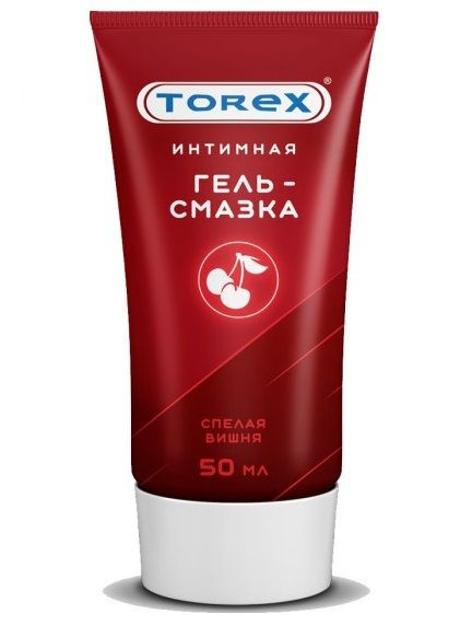 Смазка на водной основе TOREX  Спелая вишня  - 50 мл. 