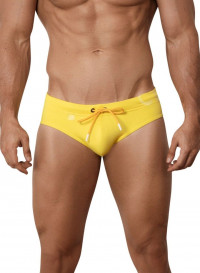 Желтые мужские плавки-брифы Malibu Swimsuit Brief