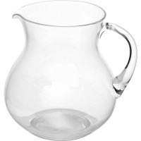 Прозрачный стеклянный кувшин (объем 2 л.)