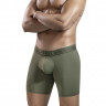 Зеленые удлиненные трусы-боксеры Britanica Long Boxer