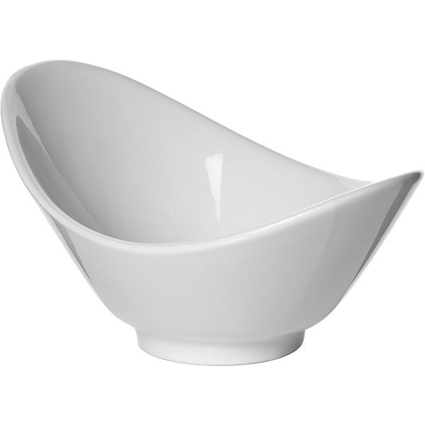 Салатник «Кунстверк»;фарфор;200мл;,H=80,L=158,B=118мм;белый 