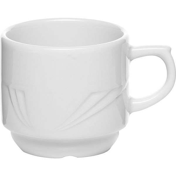 Чашка кофейная «Аркадия»;фарфор;100мл;D=60,H=55,B=85мм;белый 