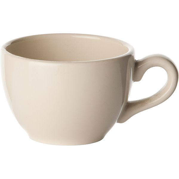 Чашка кофейная «Айвори»;фарфор;85мл;D=60,H=50,L=85мм;слон.кость 