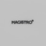 Набор тарелок фарфоровых обеденных Magistro Basic bistro, 6 предметов: d=27 см, цвет белый