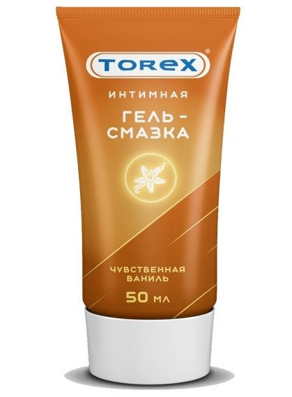 Смазка на водной основе TOREX  Чувственная ваниль  - 50 мл. 
