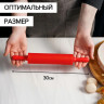 Скалка Доляна «Севилья», 30×4 см, рабочая часть 17,5 см, цвет МИКС