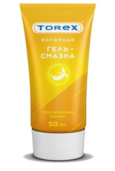 Смазка на водной основе TOREX  Тропический банан  - 50 мл. 