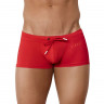 Красные мужские плавки-боксеры Malibu Swimsuit Trunks