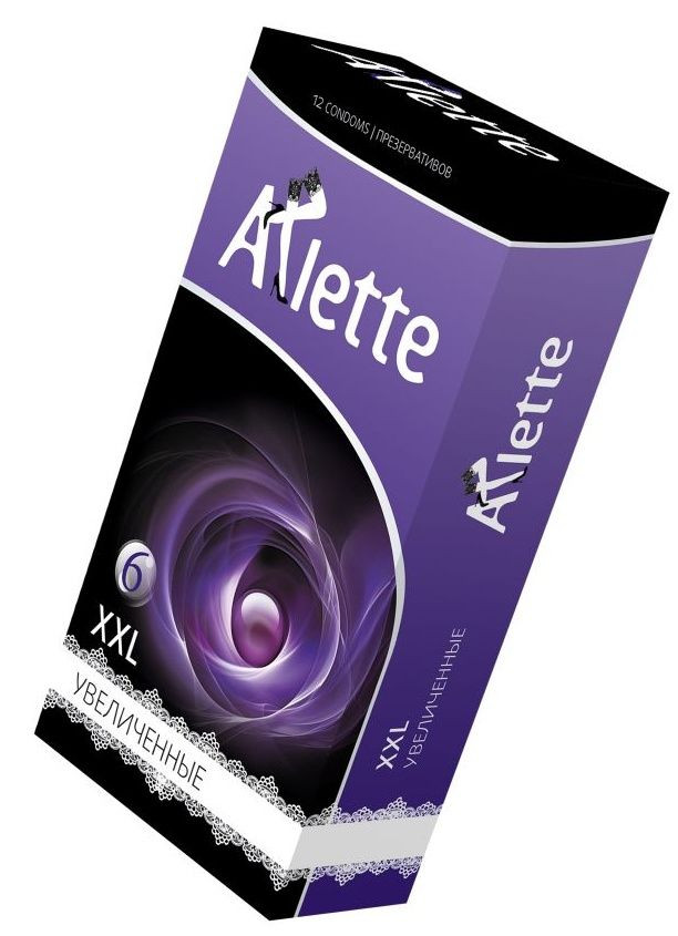 Презервативы Arlette XXL увеличенного размера - 12 шт. 