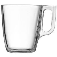 Кружка «Волюто»;стекло;250мл;D=104,H=91мм;прозр.