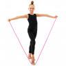 Скакалка для художественной гимнастики утяжелённая Grace Dance, 2,5 м, цвет розовый