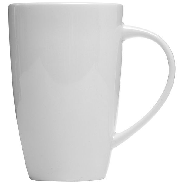 Кружка «Монако Вайт» чайная;фарфор;285мл;D=75,L=105мм;белый 