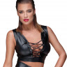 Эротический топ со шнуровкой Powerwetlook top with lacing