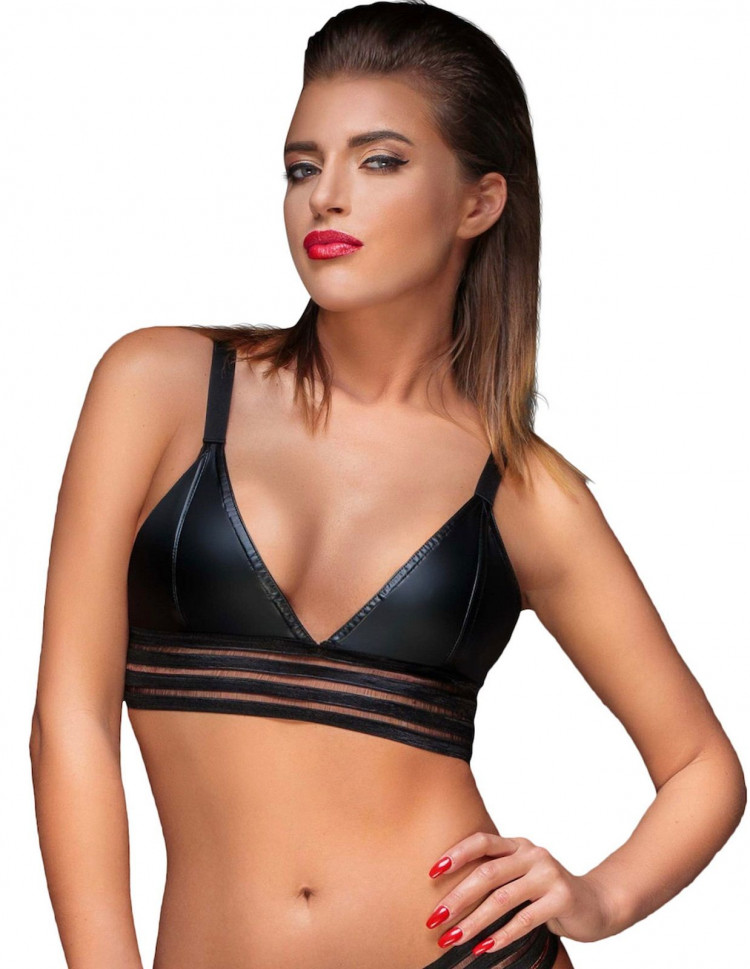 Бюстгальтер на эластичной ленте Powerwetlook bralette with elastic tape 