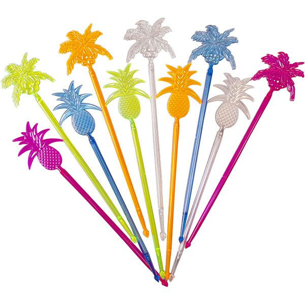 Мешалки для коктейлей «Тропикана» - 100 шт. 