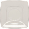 Блюдце «Виктория-отель» квадратное;фарфор;,H=2,L=17,B=17см;белый
