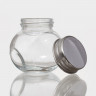 Стеклянная баночка для специй с металлической крышкой «Мини» (70 мл.)
