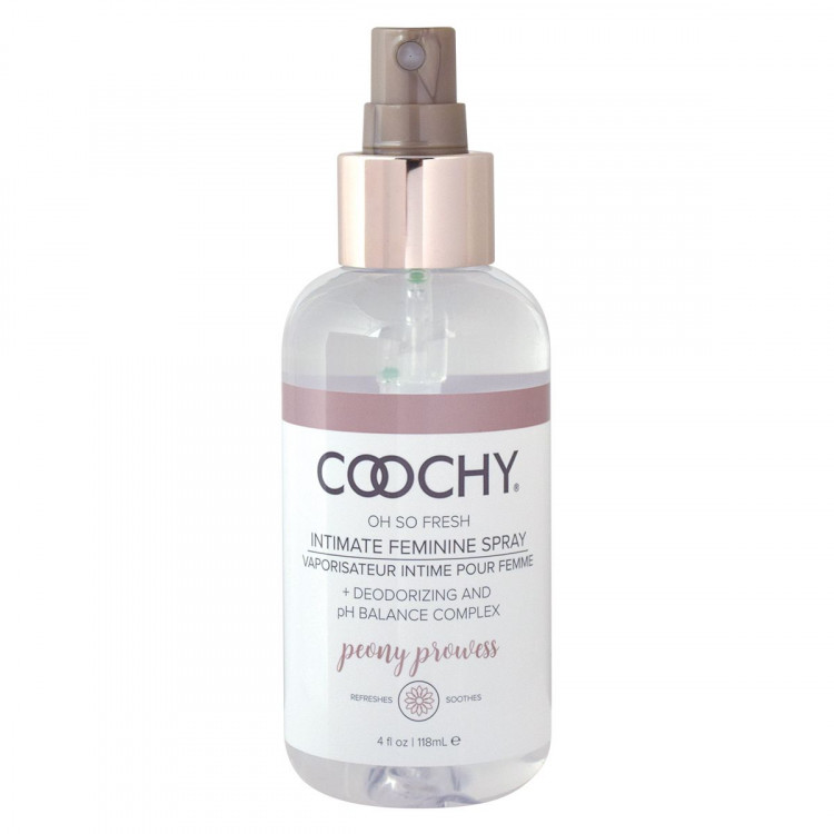 Ухаживающий женский спрей для зоны бикини COOCHY Peony Prowess - 118 мл. 