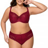 Бюстгальтер plus size с мягкими чашками с цветочным орнаментом