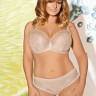 Бюстгальтер plus size с мягкими чашками с цветочным орнаментом
