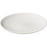 Белая тарелка «Кунстверк» без борта (диаметр 15 см)