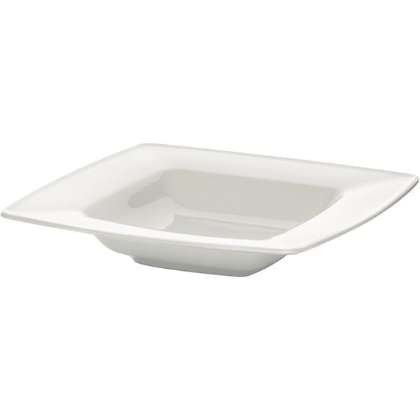 Тарелка глубокая «Виктория»;фарфор;390мл;,H=5,L=23,B=23см;белый 