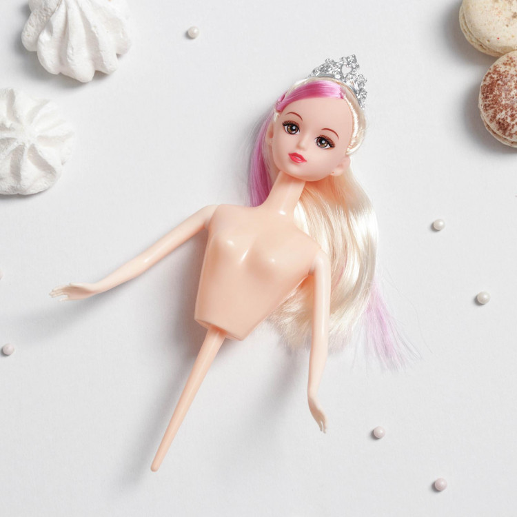 Кукла для торта «Глория», 18,5×6×3,5 см, длина держателя куклы 6,5 см 