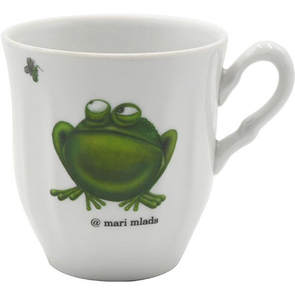 Фарфоровая кружка «Лягушка» (объем 250 мл.) 