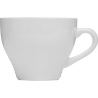 Чашка чайная «Кунстверк»;фарфор;195мл;D=83/47,H=70,L=103мм;белый