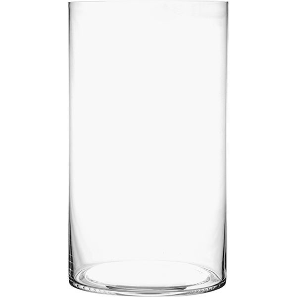 Стеклянная ваза для цветов «Цилиндр» 