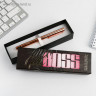 Ручка розовое золото металл в подарочной коробке Girl Boss