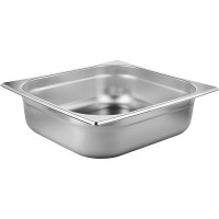 Гастроемкость GN 2/3;сталь нерж.;7,8л;,H=10,L=32,5,B=35,4см;металлич.