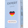 Ультратонкие презервативы EXPERT Lights - 12 шт.(+3 в подарок)