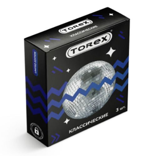 Гладкие презервативы Torex Party  Классические  - 3 шт. 