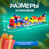 Новый год! Паровоз «Поезд Дедушки Мороза», работает от батареек