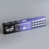 Гирлянда «Сосульки» 2.4 × 0.2 м, IP44, прозрачная нить, 96 LED, свечение белое с эффектом стекания, 12 В
