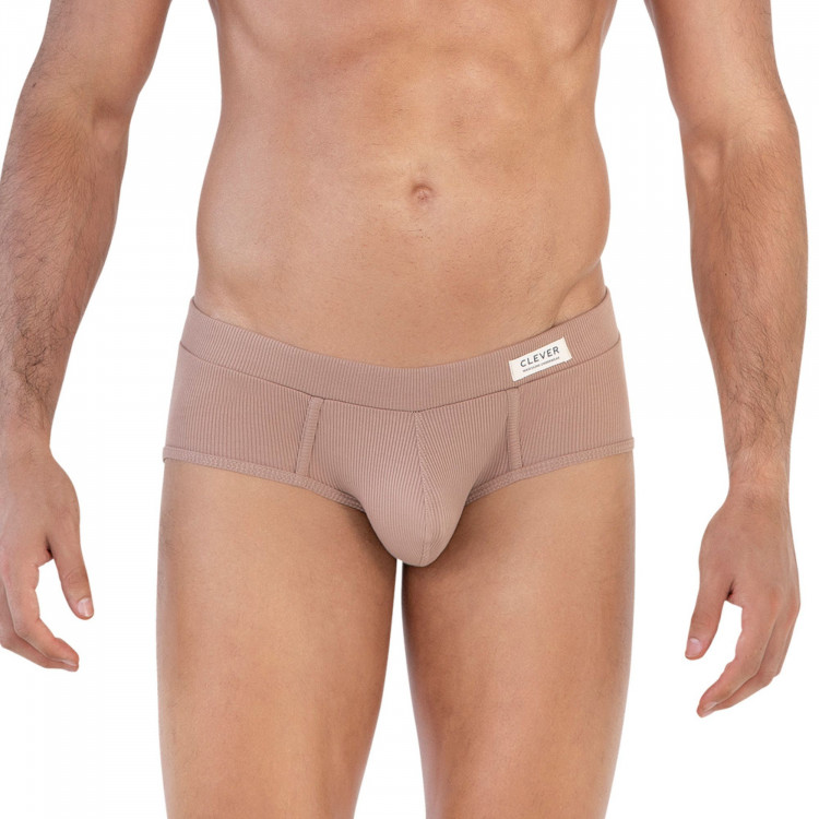 Коричневые трусы-брифы Spirit Piping Brief 
