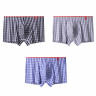 Набор из 3 мужских трусов-боксеров в клетку